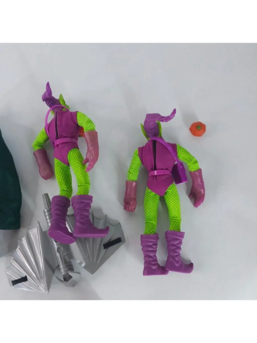 ToyBiz Famous Covers Action Figure Lot Iron Man Green Goblin Spider-Man Dr Doom